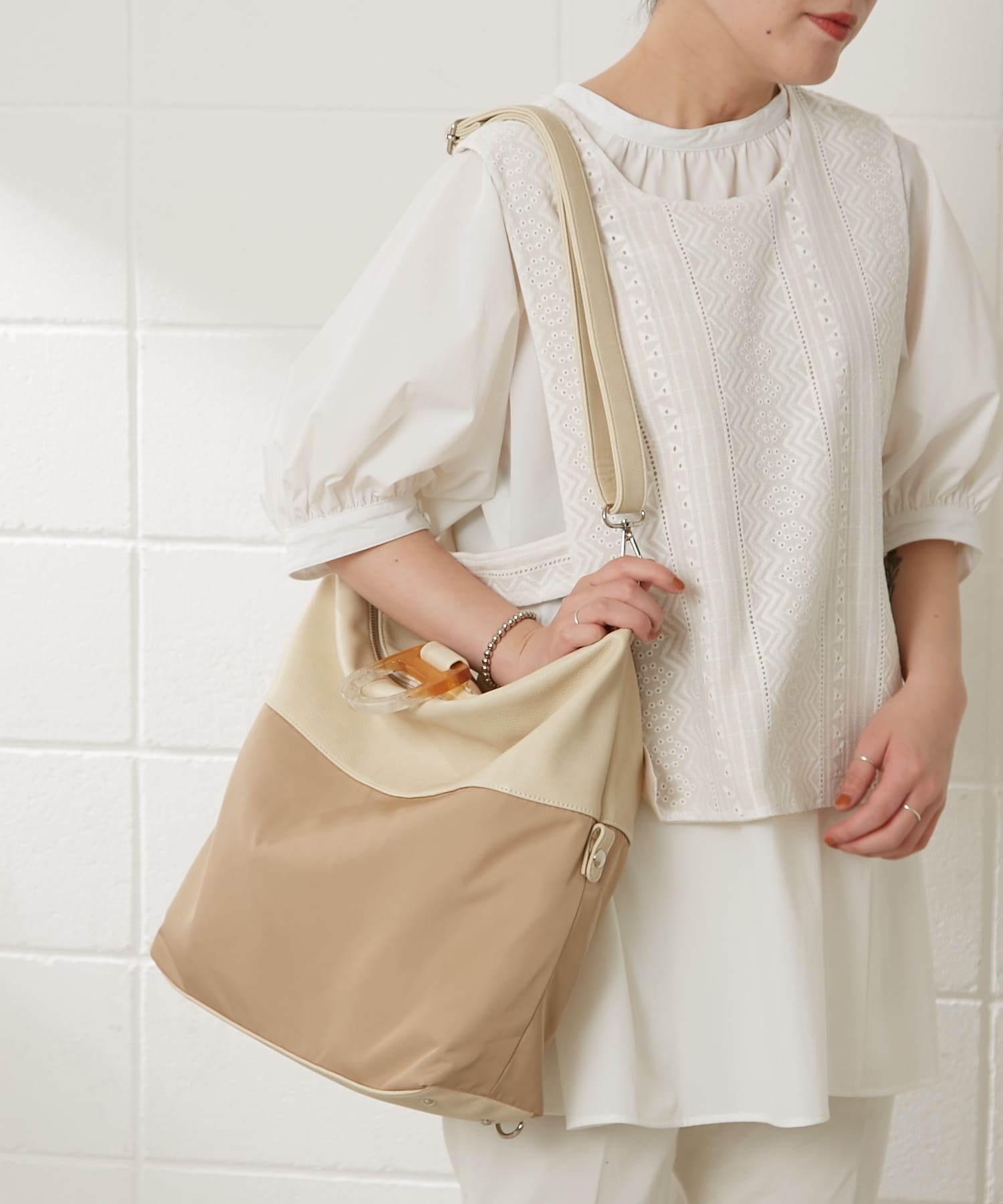 追加販売 ホースシュースリム 撥水3wayリュック Ear Papillonner イア パピヨネ レディース Pal Closet パルクローゼット パルグループ公式ファッション通販サイト