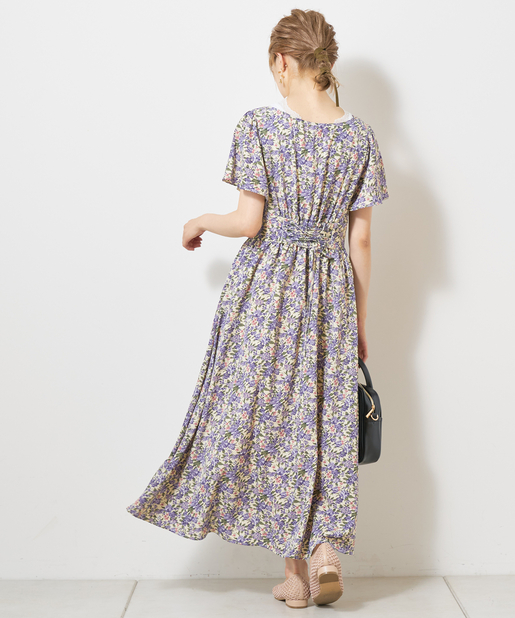 花柄ワンピース Nice Claup Outlet ナイスクラップ アウトレット レディース Pal Closet パルクローゼット パルグループ公式ファッション通販サイト