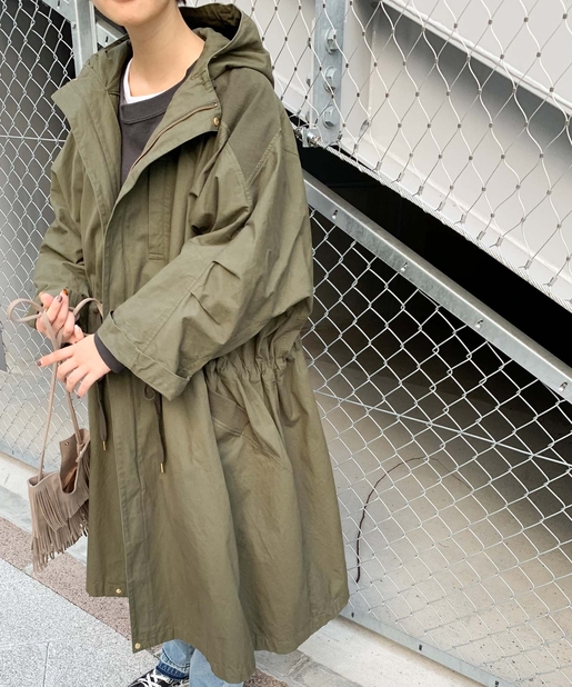 CIAOPANIC TYPY】ナイロンビッグ モッズコート | OUTLET