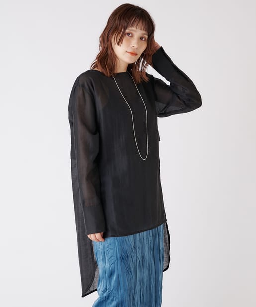 バックテールプルオーバーシャツ Omekashi オメカシ レディース Pal Closet パルクローゼット パルグループ公式ファッション通販サイト