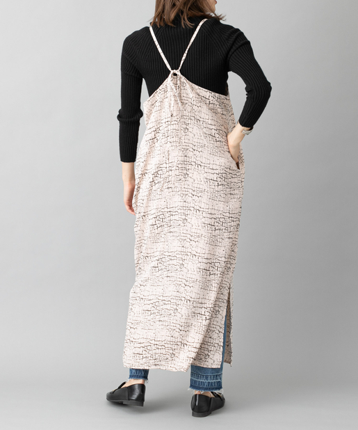 オールシーズンで着回し可能 ウォール柄キャミワンピース Prose Verse プロズヴェール レディース Pal Closet パルクローゼット パルグループ公式ファッション通販サイト
