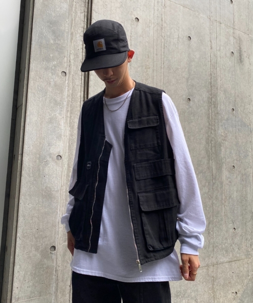 Deevoo ディーヴォ Pocketワークベスト Who S Who Gallery フーズフーギャラリー メンズ Pal Closet パルクローゼット パルグループ公式ファッション通販サイト