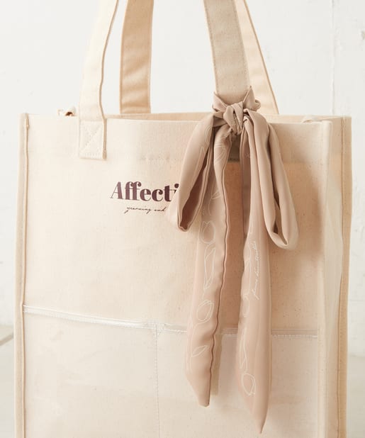 リボン付きキャンバストートバッグ One After Another Nice Claup ワンアフターアナザー ナイスクラップ レディース Pal Closet パルクローゼット パルグループ公式ファッション通販サイト