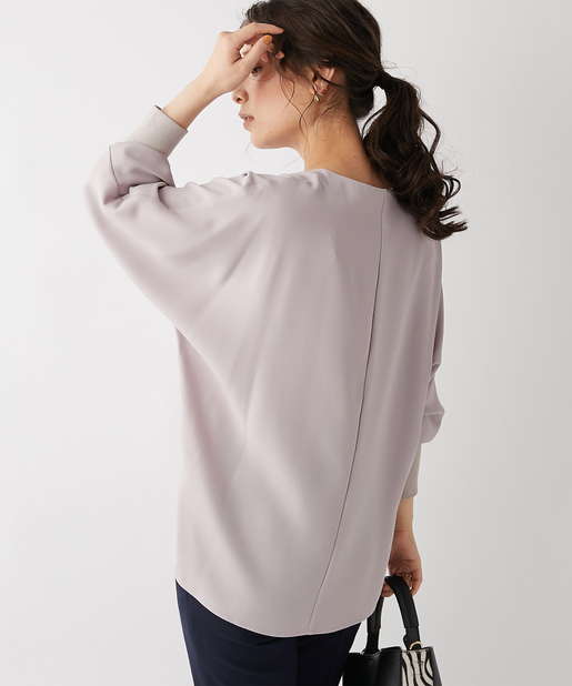 un dix cors(アンディコール) ここでしか手に入らない！【WEB限定・手洗い可】袖リブドルマンプルオーバー