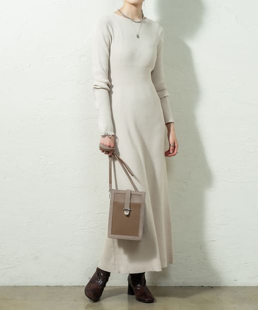 Backカシュクールニットワンピース Mystic ミスティック レディース Pal Closet パルクローゼット パルグループ公式ファッション通販サイト