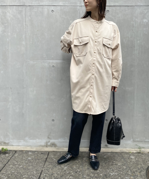 着回し力万能 パールボタンカットメルトンビッグシャツ Prose Verse プロズヴェール レディース Pal Closet パルクローゼット パルグループ公式ファッション通販サイト