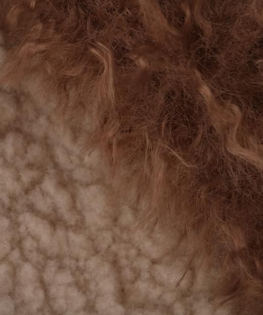 un dix cors(アンディコール) 【シーズンムードが高まる素材感】もこもこリバーシブルバッグ