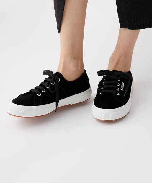 un dix cors(アンディコール) 【SUPERGA（スペルガ）】VELVETスニーカー