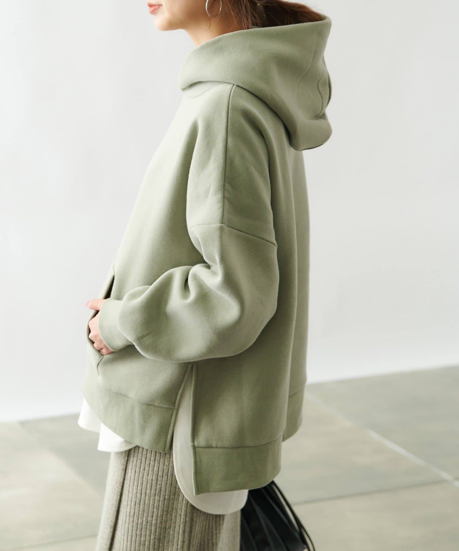 裏起毛スウェットパーカー スウェードライク起毛パーカー Colony 2139 コロニー トゥーワンスリーナイン レディース Pal Closet パルクローゼット パルグループ公式ファッション通販サイト