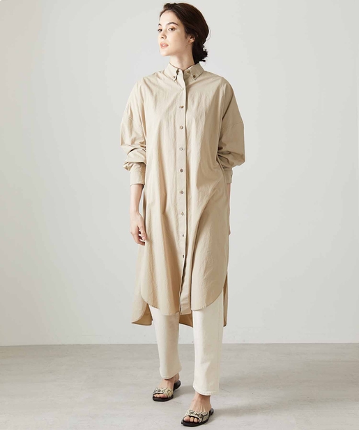 ツイルボリュームシャツチュニック Ouvrage Classe ウヴラージュクラス レディース Pal Closet パルクローゼット パルグループ公式ファッション通販サイト