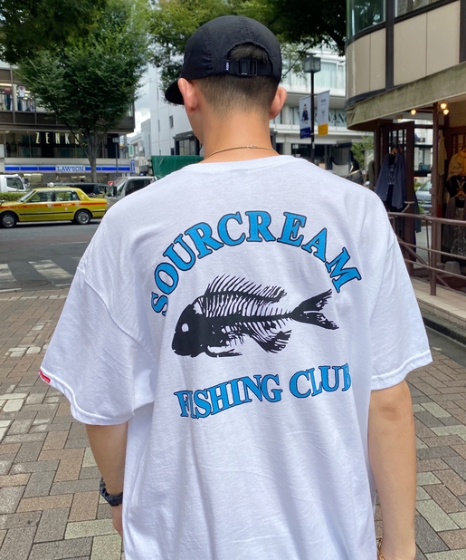 Sourcream】FISHING CLUB COLLEGE FISH/TEE | WHO'S WHO gallery