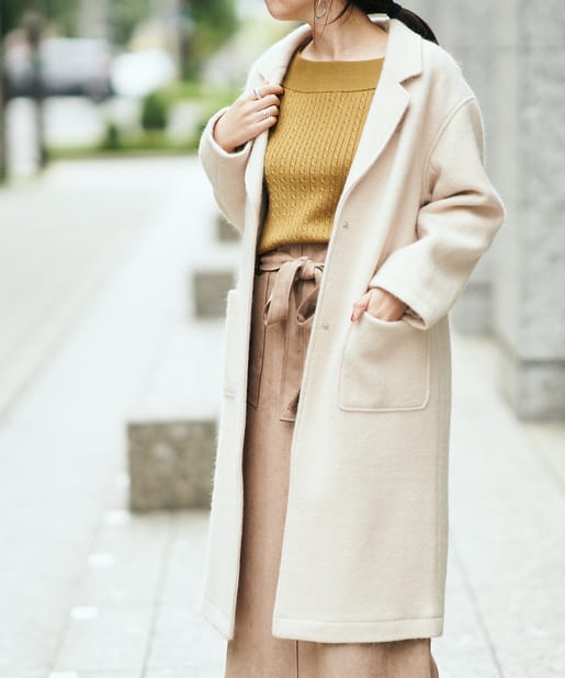 羽織るだけでこなれ感アップ 圧縮ウールチェスターコート Chez Toi シェトワ レディース Pal Closet パルクローゼット パルグループ公式ファッション通販サイト
