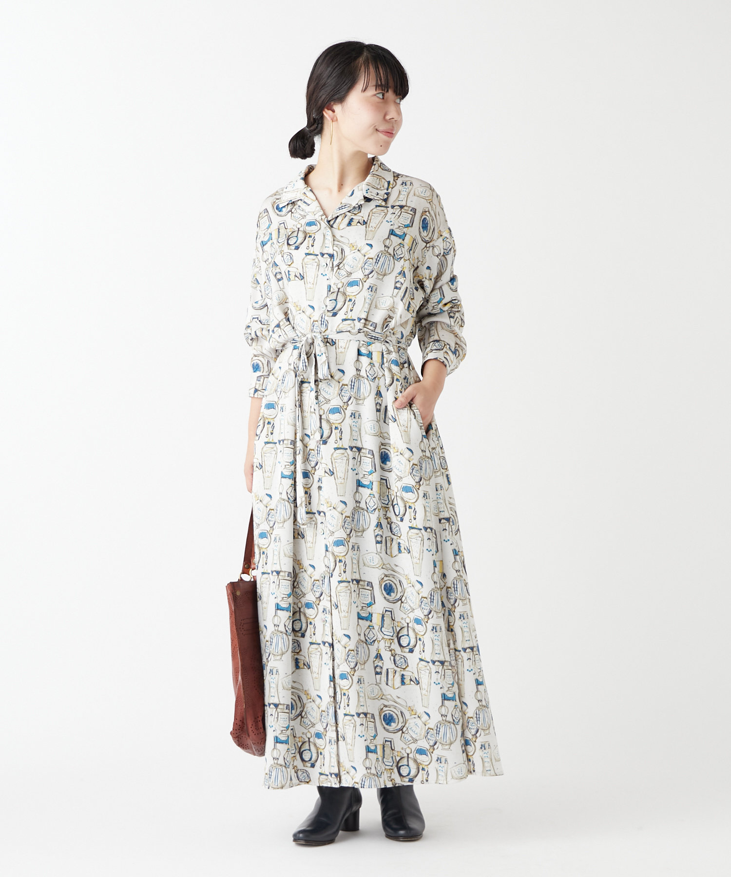 香水瓶シャツワンピース Beardsley ビアズリー レディース Pal Closet パルクローゼット パルグループ公式ファッション通販サイト