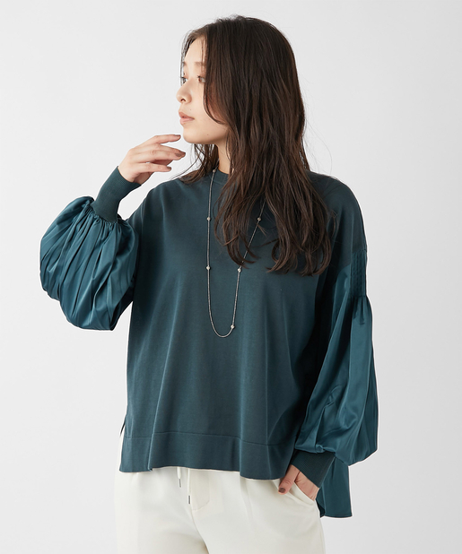 un dix cors(アンディコール) 【TORRAZZO DONNA（トラッゾドンナ）・手洗い可】布帛コンビニット