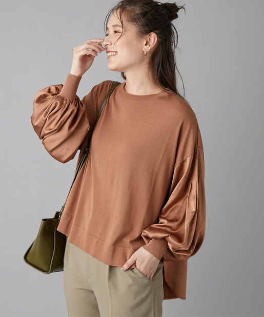 un dix cors(アンディコール) 【TORRAZZO DONNA（トラッゾドンナ）・手洗い可】布帛コンビニット