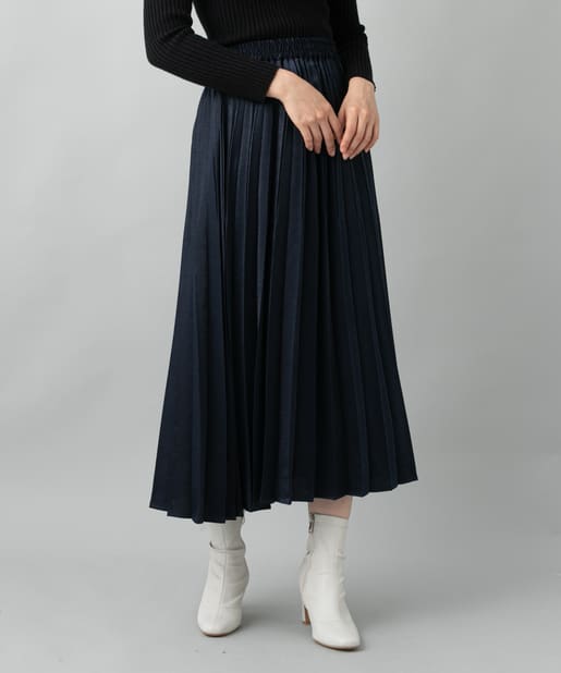 上品クラシカルな雰囲気 ソフトサテンダブルプリーツスカート Prose Verse プロズヴェール レディース Pal Closet パルクローゼット パルグループ公式ファッション通販サイト 上品クラシカルな雰囲気 ソフトサテンダブルプリーツスカート Prose Verse プロズヴェール レディース Pal Closet パルクローゼット パルグループ公式ファッション通販サイト