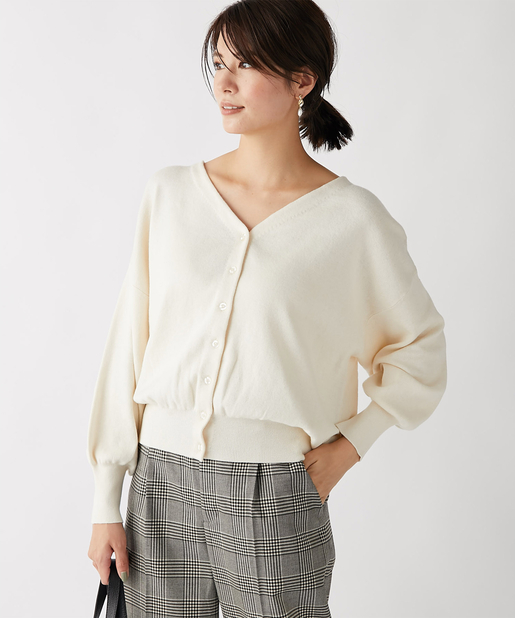 un dix cors(アンディコール) 【《定番のマストアイテム》手洗い可】2wayカーディガン