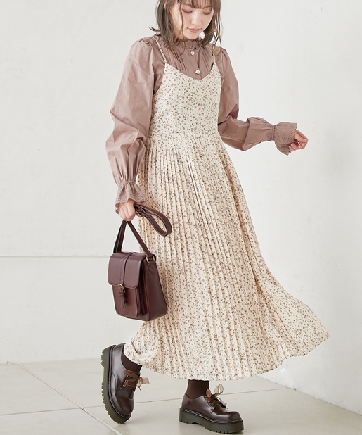 柄が尊いキャミワンピ Olive Des Olive オリーブ デ オリーブ レディース Pal Closet パルクローゼット パルグループ公式ファッション通販サイト