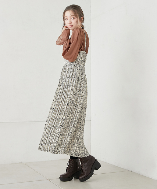 柄が尊いキャミワンピ Olive Des Olive オリーブ デ オリーブ レディース Pal Closet パルクローゼット パルグループ公式ファッション通販サイト