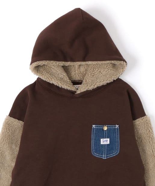 キッズ Lee リー ボア切替ワンピース Discoat ディスコート キッズ Pal Closet パルクローゼット パルグループ公式ファッション通販サイト