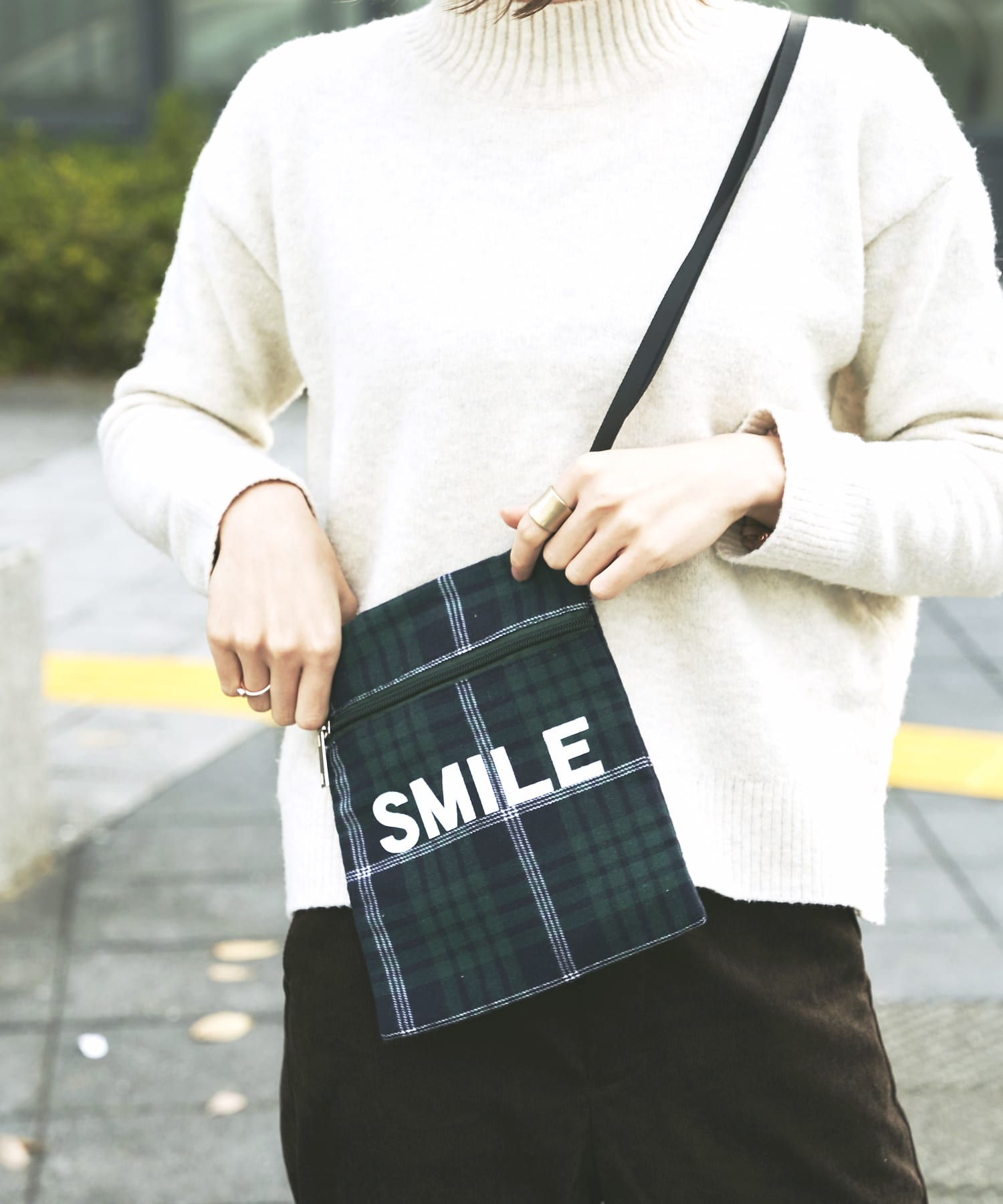 チェックサコッシュ Asoko アソコ レディース Pal Closet パルクローゼット パルグループ公式ファッション通販サイト