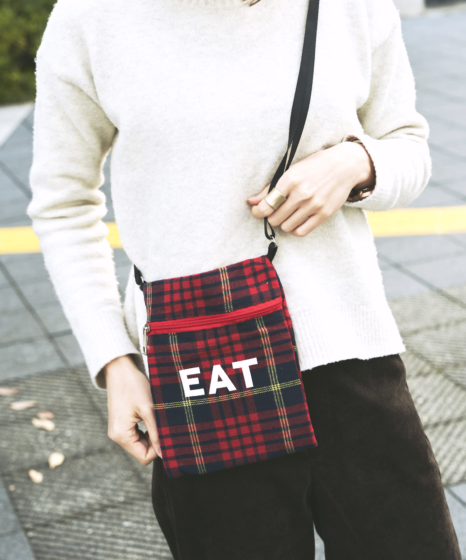 チェックサコッシュ Asoko アソコ レディース Pal Closet パルクローゼット パルグループ公式ファッション通販サイト