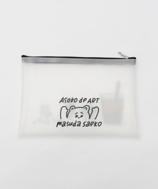 Asoko De Art 半透明ポーチ Asoko アソコ レディース Pal Closet パルクローゼット パルグループ公式ファッション通販サイト