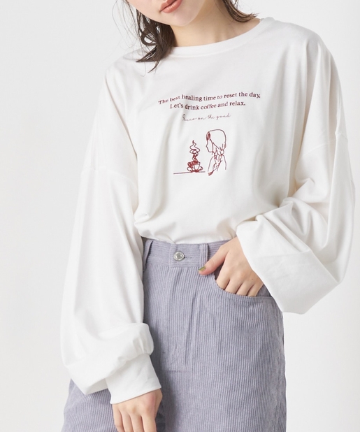 線画刺繍bigロンt Olive Des Olive オリーブ デ オリーブ レディース Pal Closet パルクローゼット パルグループ公式ファッション通販サイト 線画刺繍bigロンt Olive Des Olive オリーブ デ オリーブ レディース Pal Closet パルクローゼット パルグループ公式ファッション通販サイト