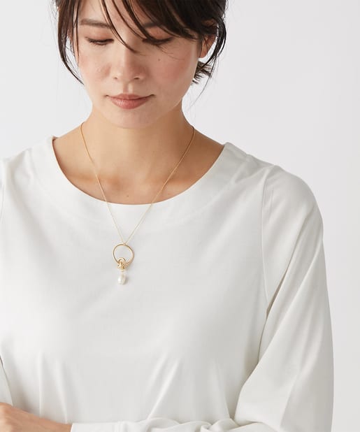 顔周りを華やかに見せてくれる パールコンビリングネックレス Un Dix Cors アンディコール レディース Pal Closet パルクローゼット パルグループ公式ファッション通販サイト