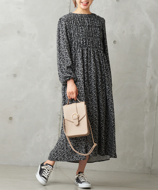 花柄ワンピース Nice Claup Outlet ナイスクラップ アウトレット レディース Pal Closet パルクローゼット パルグループ公式ファッション通販サイト