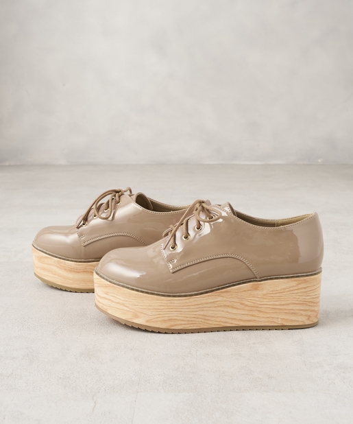 グリッターピース厚底レースアップシューズ Olive Des Olive オリーブ デ オリーブ レディース Pal Closet パルクローゼット パルグループ公式ファッション通販サイト