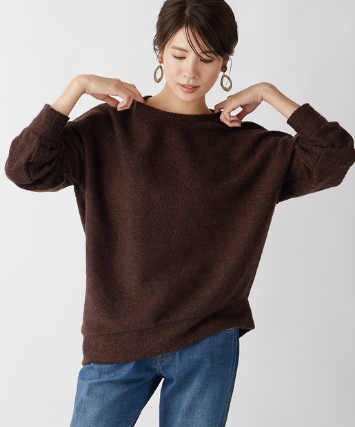 un dix cors(アンディコール) ここでしか手に入らない！【WEB限定】コンプレスドニットプルオーバー