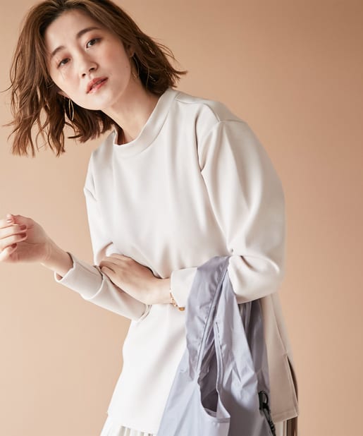 un dix cors(アンディコール) ここでしか手に入らない！【WEB限定・手洗い可】エコバッグ付プルオーバー