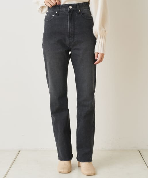 ストレートカラーデニム Who S Who Chico フーズフーチコ レディース Pal Closet パルクローゼット パルグループ公式ファッション通販サイト