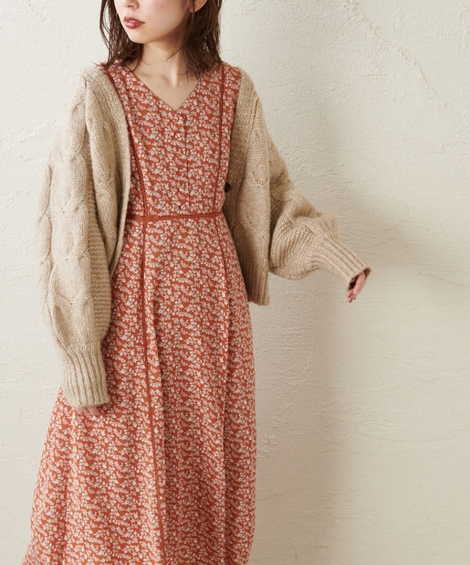 はしごレース切替バックリボンワンピース Natural Couture ナチュラルクチュール レディース Pal Closet パルクローゼット パルグループ公式ファッション通販サイト