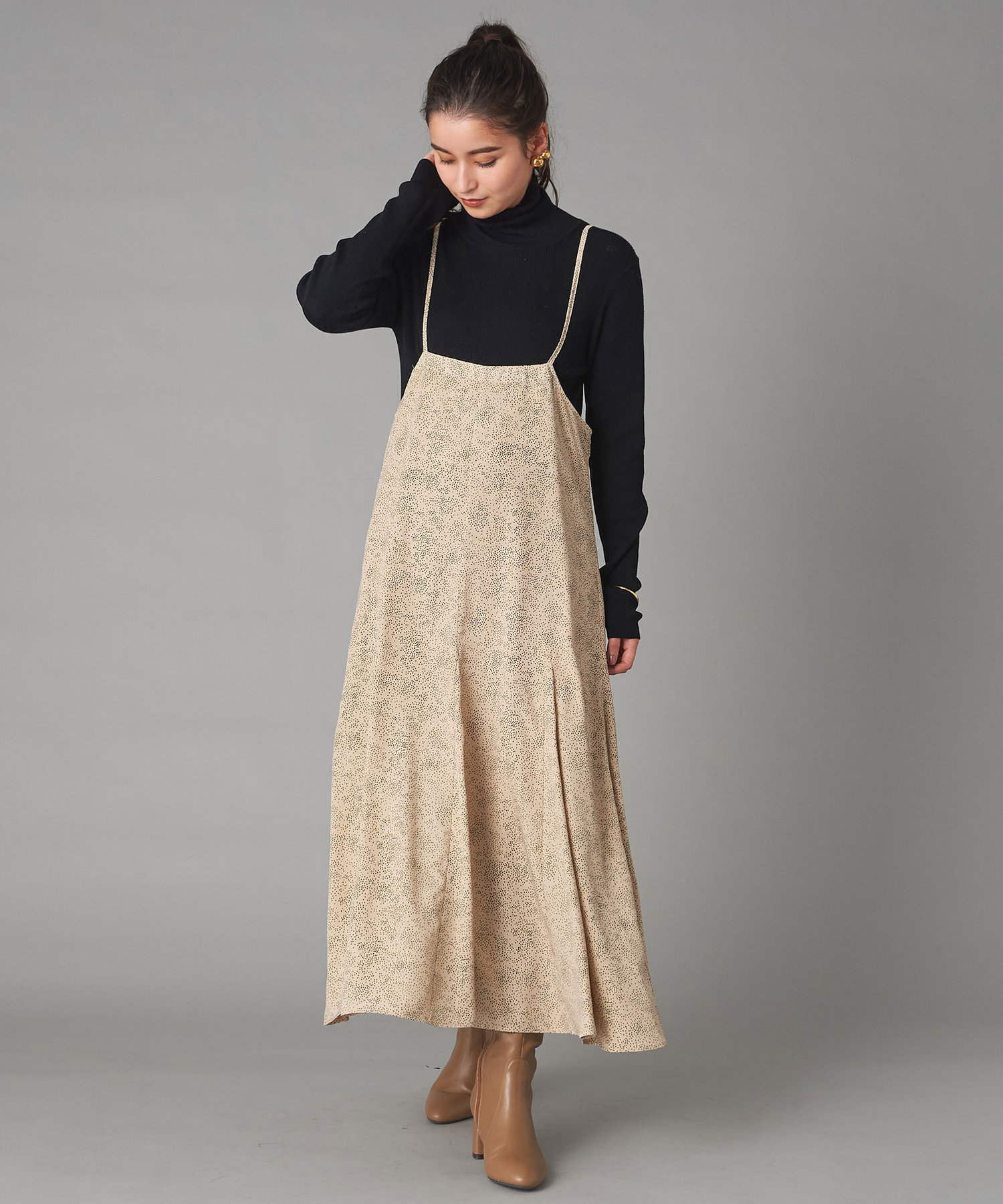 ドットキャミワンピース | La boutique BonBon(ラブティックボンボン ...