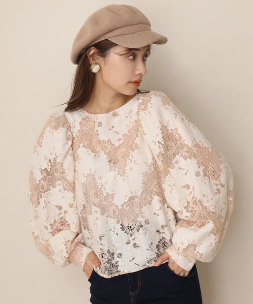 レースブラウス One After Another Nice Claup ワンアフターアナザー ナイスクラップ レディース Pal Closet パルクローゼット パルグループ公式ファッション通販サイト