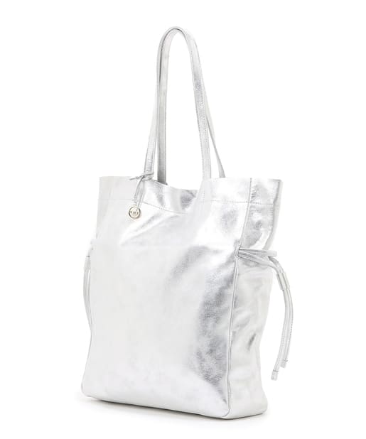 ROROLのシルバー レザートート - materiaisjr.com.br