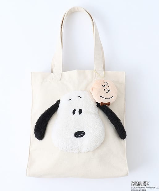 スヌーピー チャーム付きトートバッグ One After Another Nice Claup ワンアフターアナザー ナイスクラップ レディース Pal Closet パルクローゼット パルグループ公式ファッション通販サイト