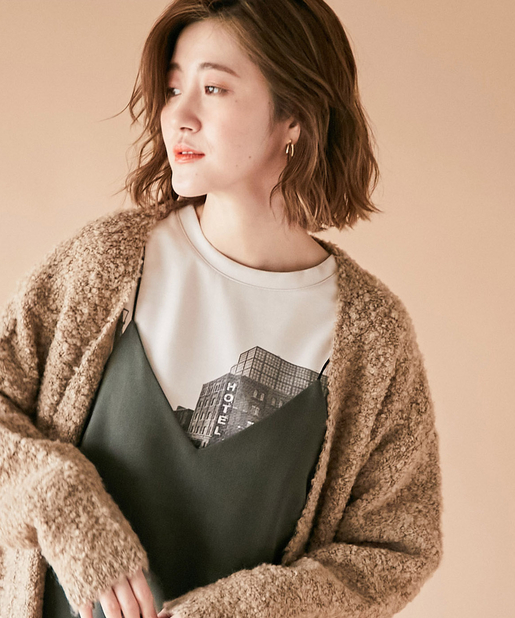 un dix cors(アンディコール) 【1枚必ず持っていた方が良いアイテム!!】キャミワンピース