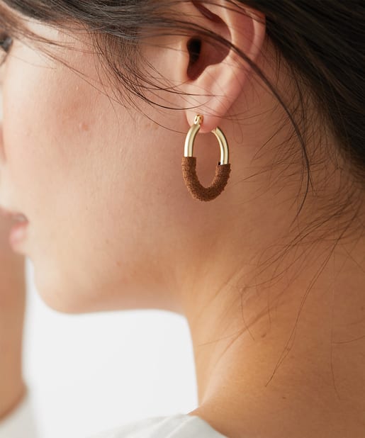 un dix cors(アンディコール) 【マスク着用でも使いやすい】切替コンビピアス