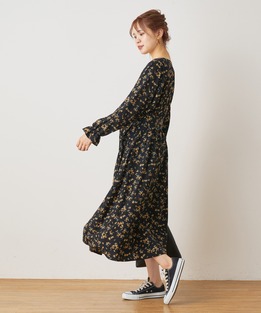 ピーチ起毛羽織ワンピース Nice Claup Outlet ナイスクラップ アウトレット レディース Pal Closet パルクローゼット パルグループ公式ファッション通販サイト