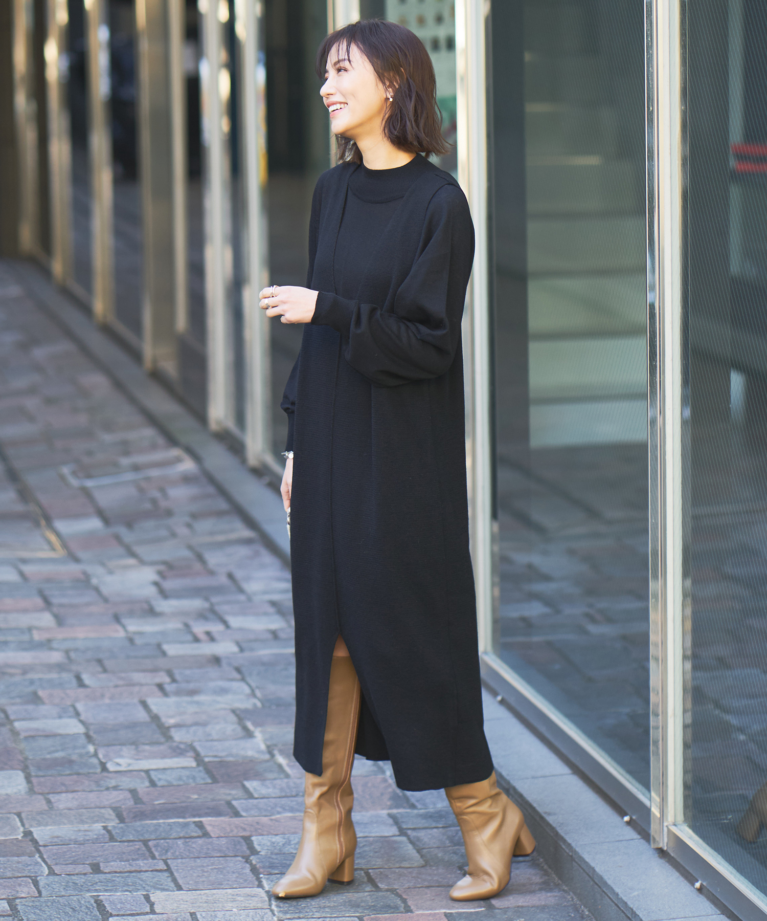 un dix cors(アンディコール) 【《アレンジ力抜群》手洗い可】4wayニットセット