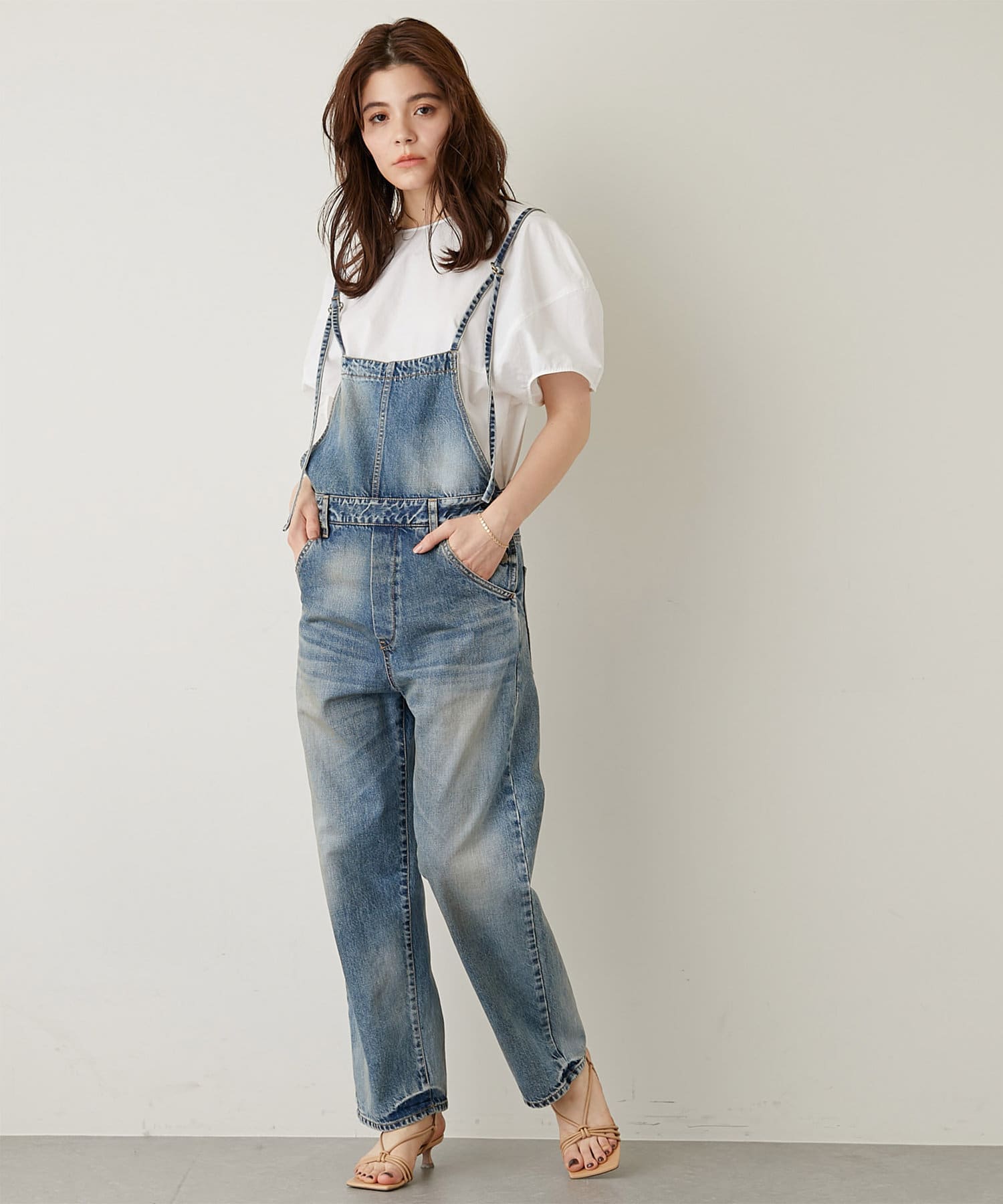 DENIM ALL IN ONE | Whim Gazette(ウィム ガゼット)レディース | PAL