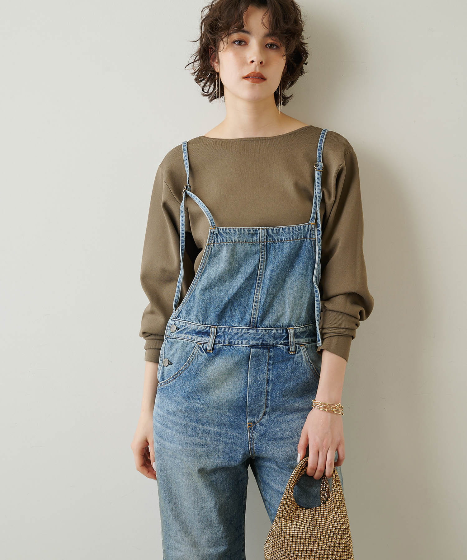 Whim Gazette(ウィム ガゼット) DENIM ALL IN ONE-