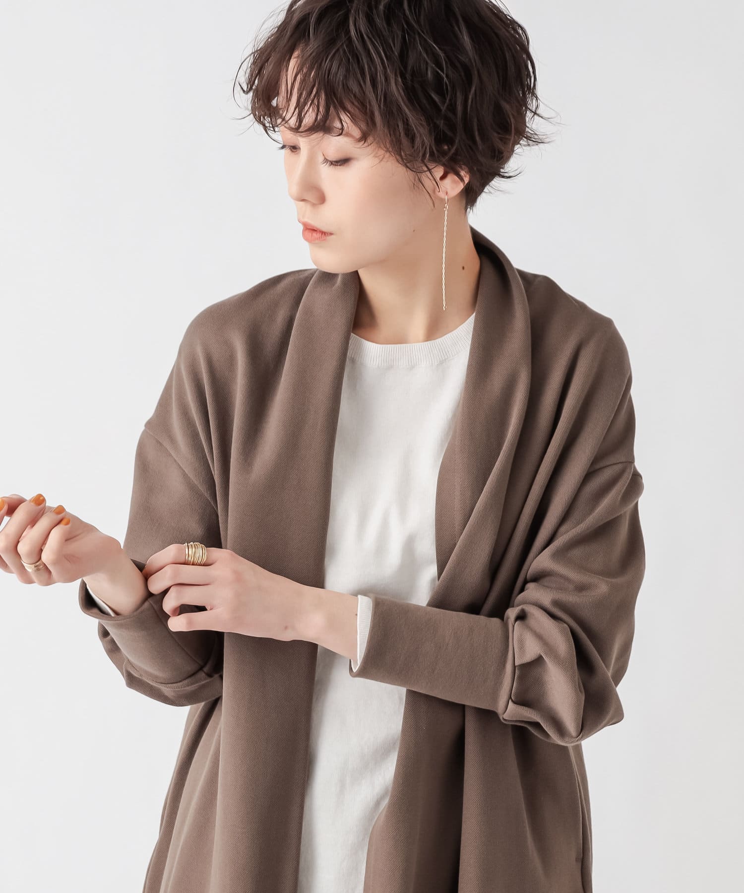 un dix cors(アンディコール) ここでしか手に入らない！【WEB限定】ダブルトッパーカーデ