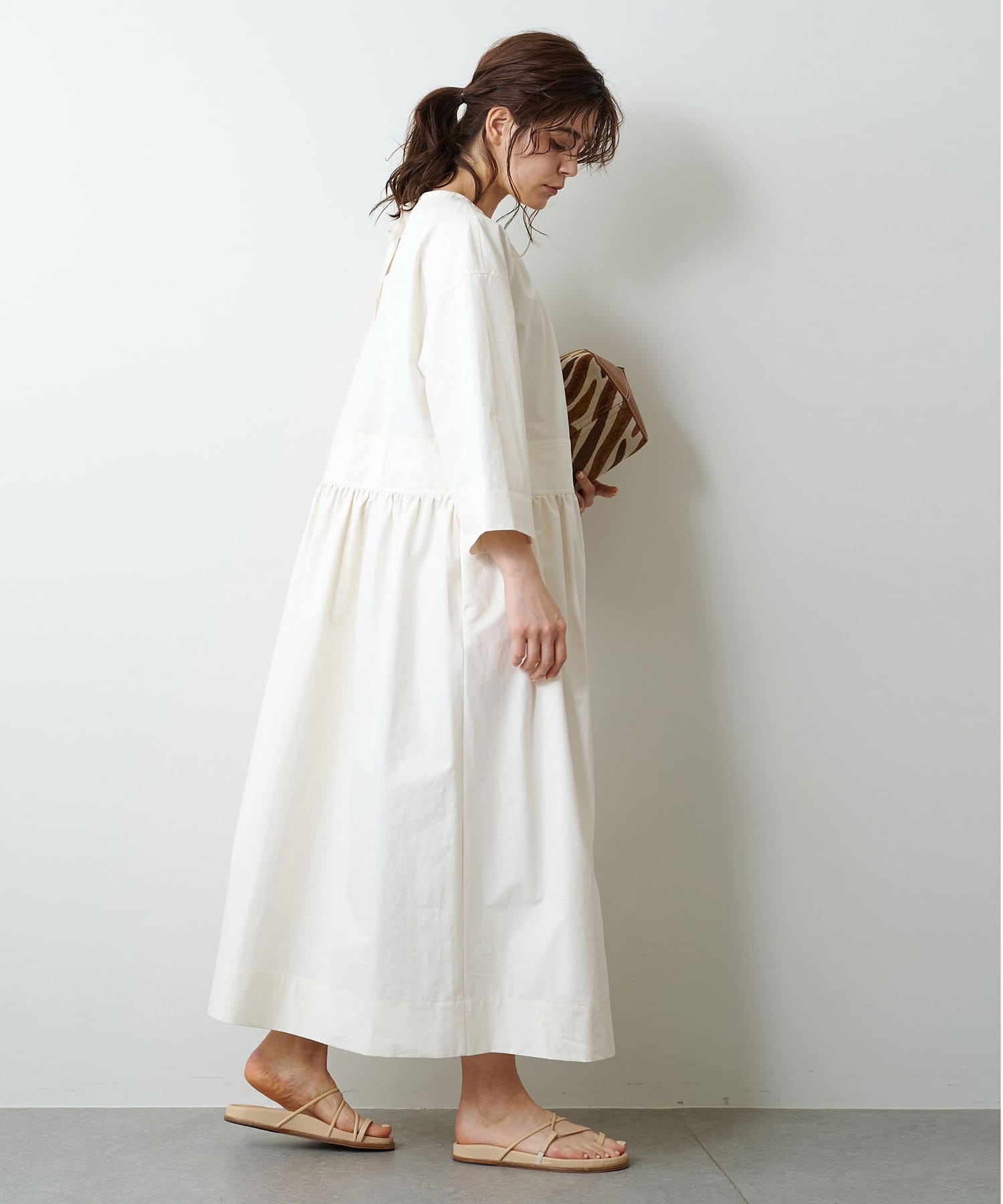 Gemini ギャザーoverワンピース Whim Gazette ウィム ガゼット レディース Pal Closet パルクローゼット パルグループ公式ファッション通販サイト