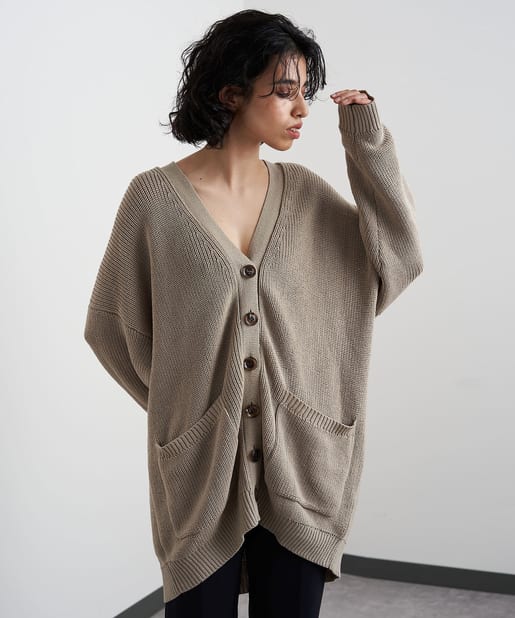 リネンニットビッグカーディガン再入荷！ - Whim Gazette(ウィム