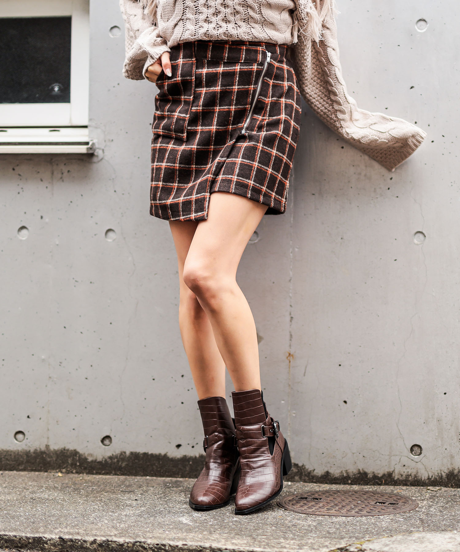 チェックミニスカート レディース Pal Closet パルクローゼット パルグループ公式ファッション通販サイト