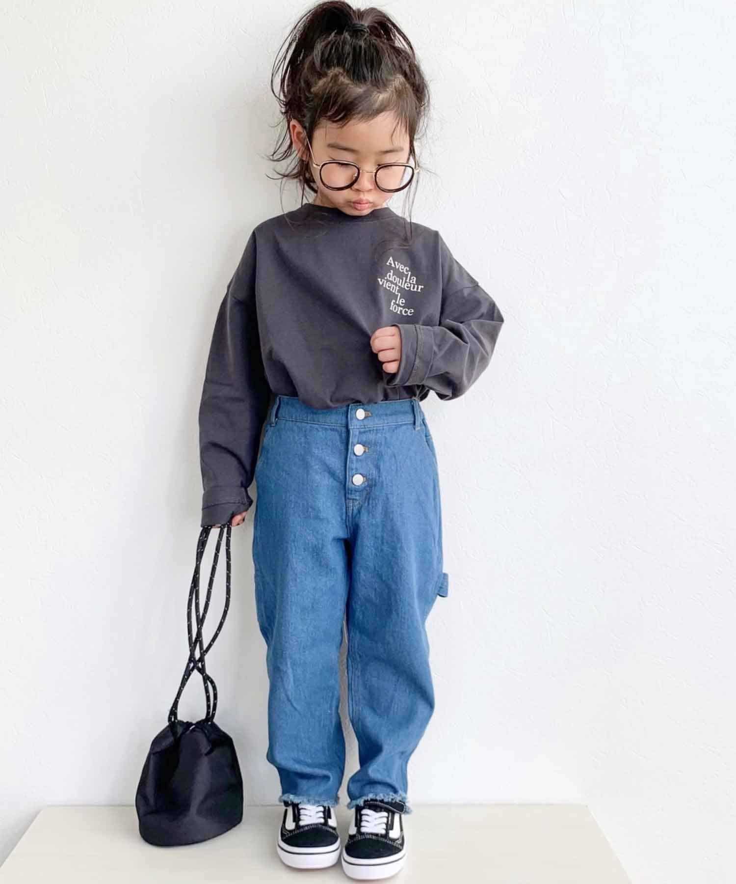 Kids Typy Denim 甘織デニム ペインターパンツ Ciaopanic Typy チャオパニックティピー キッズ Pal Closet パルクローゼット パルグループ公式ファッション通販サイト